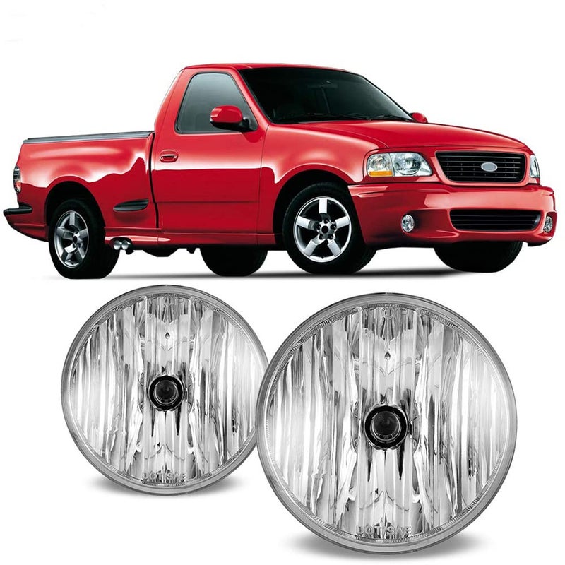 Winjet WJ30-0212-09 OEM Series for [2001-2004 Ford F-150 Lightning] [2003-2005 Lincoln Aviator] Driving Fog Lights - Image 1
